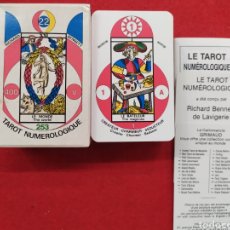 Barajas de cartas: TAROT DE COLECCIÓN. TAROT NUMEROLOGIQUE - RICHARD BENNETT. FRANCIA - 1986. DIFÍCIL DE ENCONTRAR.