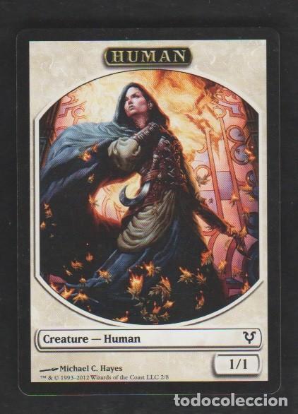 Barajas de cartas: MAGIC THE GATHERING : HUMANO ( TOKEN ) - Foto 1