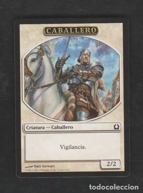 Barajas de cartas: MAGIC THE GATHERING : CABALLERO ( TOKEN ) - Foto 1
