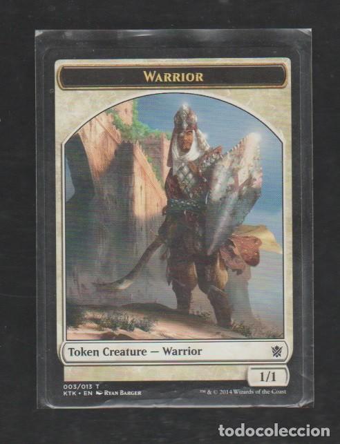 Barajas de cartas: MAGIC THE GATHERING : GUERRERO ( TOKEN ) - Foto 1
