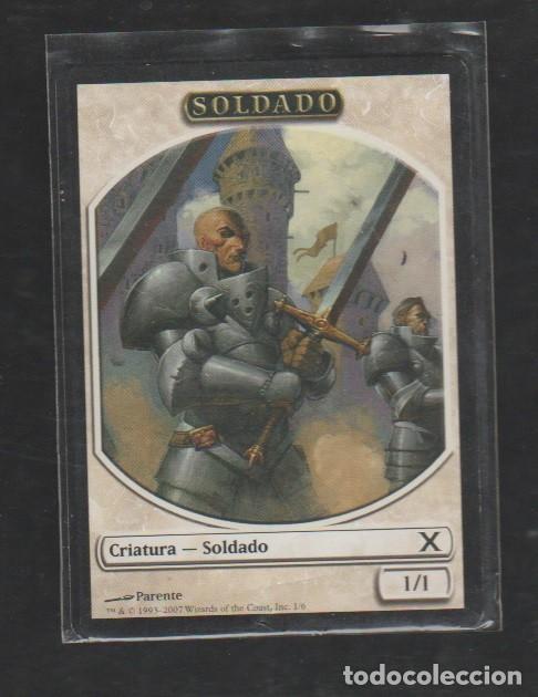 Barajas de cartas: MAGIC THE GATHERING : SOLDADO ( TOKEN ) - Foto 1