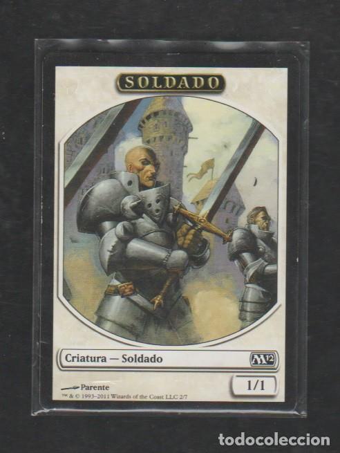 Barajas de cartas: MAGIC THE GATHERING : SOLDADO ( TOKEN ) - Foto 1