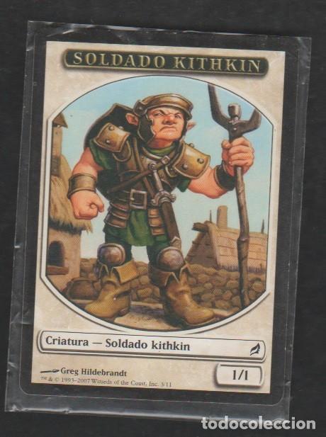 Barajas de cartas: MAGIC THE GATHERING : SOLDADO KITHKIN ( TOKEN ) - Foto 1