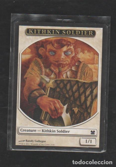Barajas de cartas: MAGIC THE GATHERING : SOLDADO KITHKIN ( TOKEN ) - Foto 1