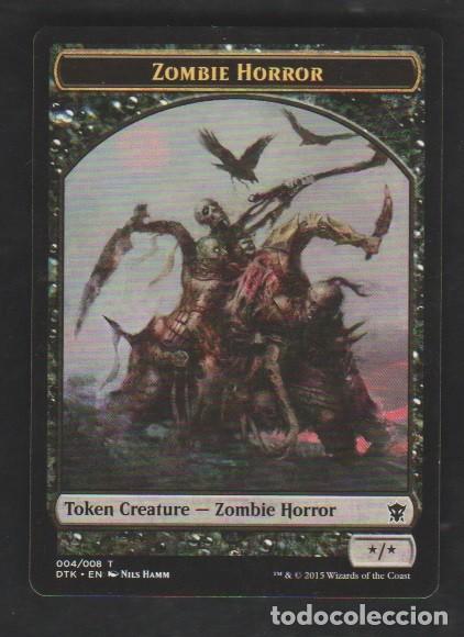 Barajas de cartas: MAGIC THE GATHERING : ZOMBIE HORROR ( TOKEN ) - Foto 1