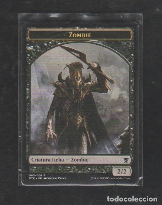 Barajas de cartas: MAGIC THE GATHERING : ZOMBIE ( TOKEN ) - Foto 1