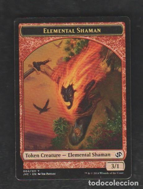 Barajas de cartas: MAGIC THE GATHERING : ELEMENTAL SHAMAN ( TOKEN ) - Foto 1