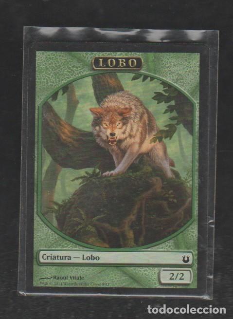 Barajas de cartas: MAGIC THE GATHERING : LOBO ( TOKEN ) - Foto 1
