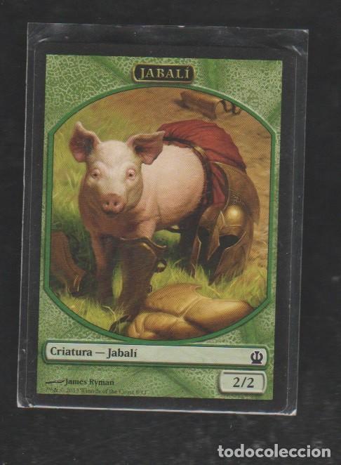 Barajas de cartas: MAGIC THE GATHERING : JABALI ( TOKEN ) - Foto 1