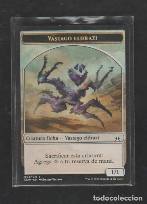 Barajas de cartas: MAGIC THE GATHERING : VASTAGO ELDRAZI ( TOKEN ) - Foto 1