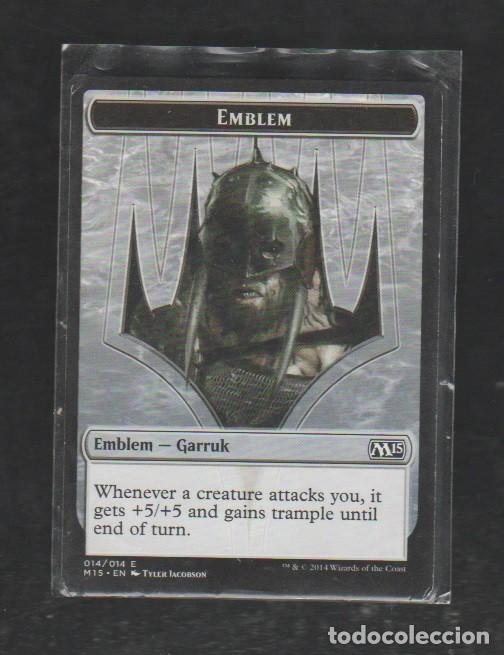 Barajas de cartas: MAGIC THE GATHERING : GARRUK ( EMBLEMA ) - Foto 1