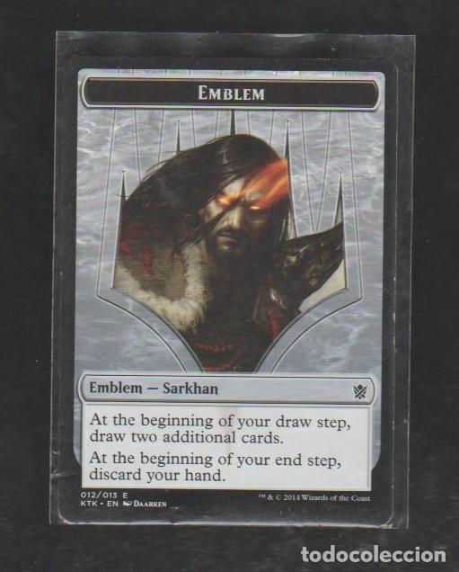 Barajas de cartas: MAGIC THE GATHERING : SARKHAN ( EMBLEMA ) - Foto 1