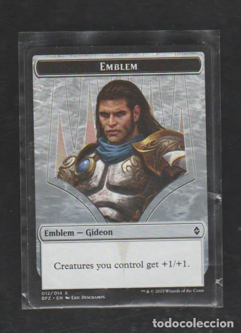 Barajas de cartas: MAGIC THE GATHERING : GIDEON ( EMBLEMA ) - Foto 1