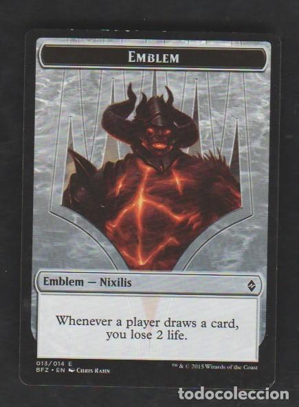 Barajas de cartas: MAGIC THE GATHERING : NIXILIS ( EMBLEMA ) - Foto 1
