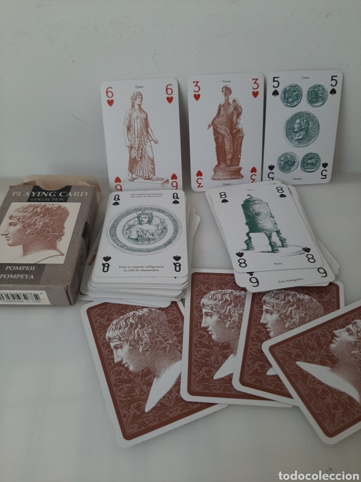 Barajas de cartas: Juego de Cartas POMPEYA - Foto 3