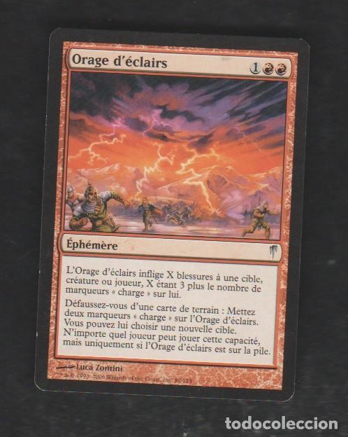 Barajas de cartas: MAGIC THE GATHERING : TORMENTA DE RELAMPAGOS ( BURN ) - Foto 1
