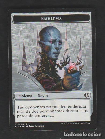 Barajas de cartas: MAGIC THE GATHERING : DOVIN ( EMBLEMA ) - Foto 1