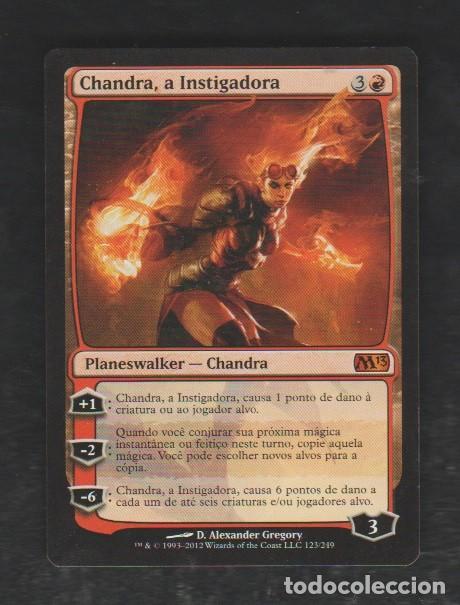 Barajas de cartas: MAGIC THE GATHERING : CHANDRA , LA INSTIGADORA ( PLANESWALKER ) - Foto 1