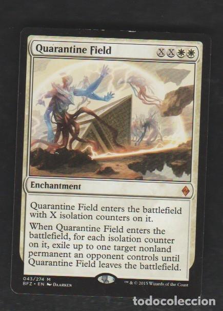 Barajas de cartas: MAGIC THE GATHERING : CAMPO DE CUARENTENA ( REMOVAL ) - Foto 1
