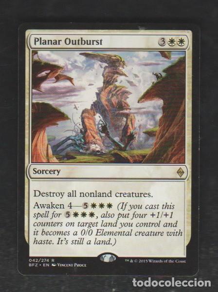 Barajas de cartas: MAGIC THE GATHERING : ESTALLIDO PLANAR ( REMOVAL ) - Foto 1
