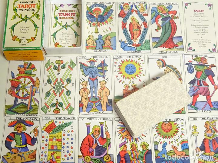 baraja de cartas de tarot. spanish tarot biling - Buy Antique
