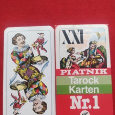 Barajas de cartas: PIATNIK TAROT NR 1. AUSTRIA. AÑOS 80. SIN USAR