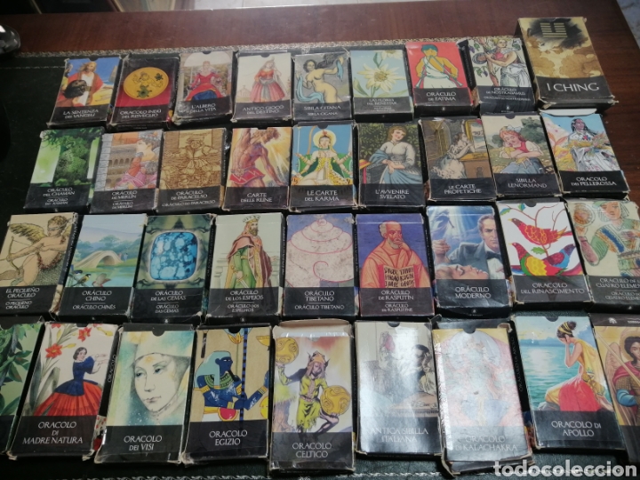 lote de colección de cartas oráculo de 36 orácu - Compra venta en  todocoleccion