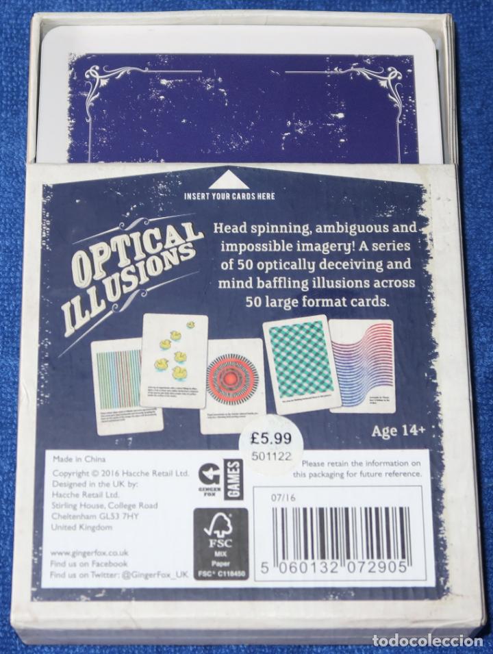 Barajas de cartas: Optical Illusions Cards - Ginger Fox (2016) - Foto 2
