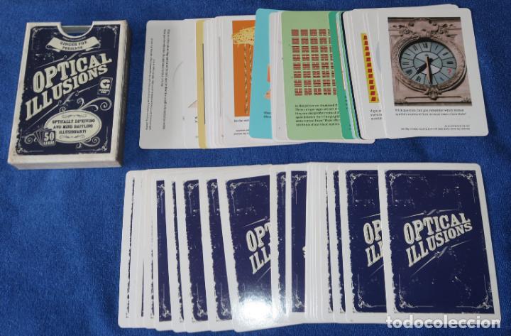 Barajas de cartas: Optical Illusions Cards - Ginger Fox (2016) - Foto 3