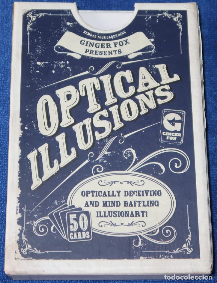 Barajas de cartas: Optical Illusions Cards - Ginger Fox (2016) - Foto 1