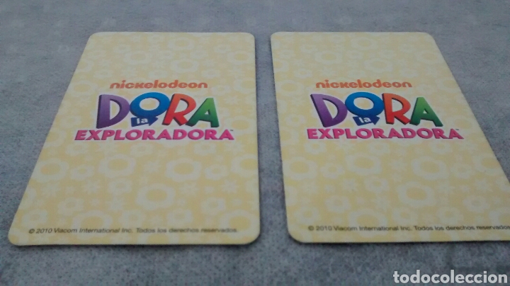 Barajas de cartas: DORA LA EXPLORADORA. NICKELODEON 2010 VIACOM INTERNACIONAL - Foto 2