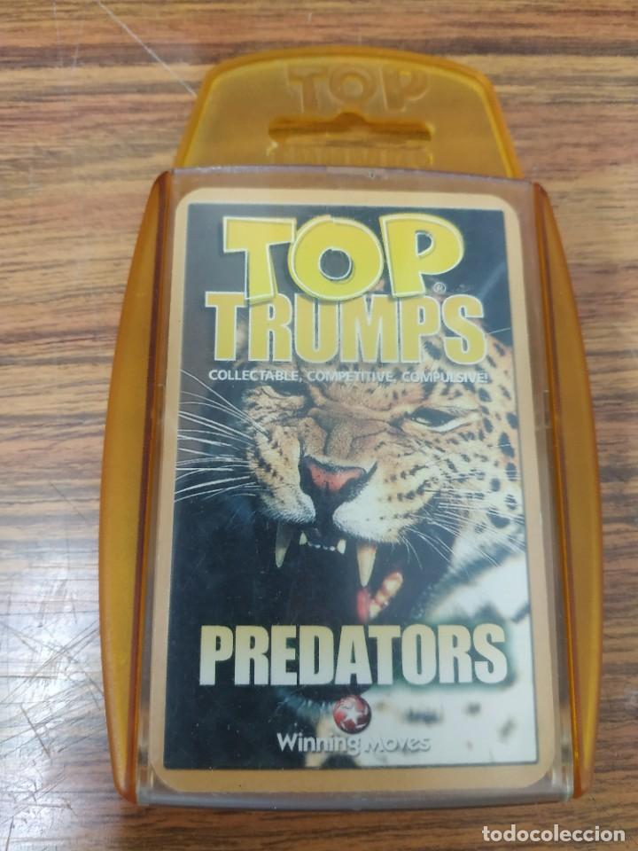 Barajas de cartas: Baraja de cartas Top trumps - Predators - Foto 1