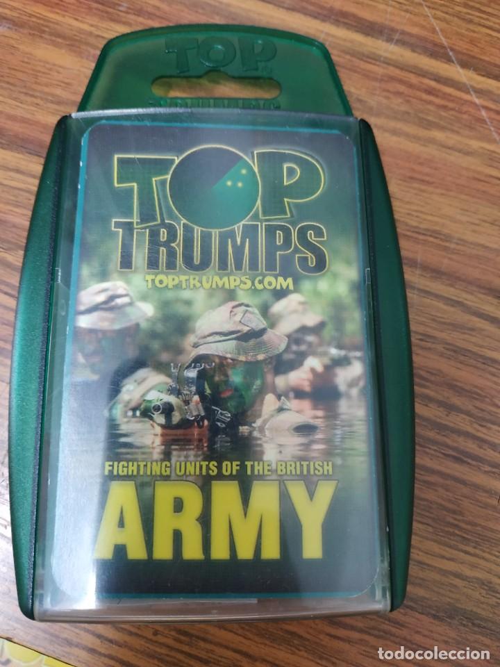 Barajas de cartas: Baraja de cartas Top trumps - Army - Foto 1