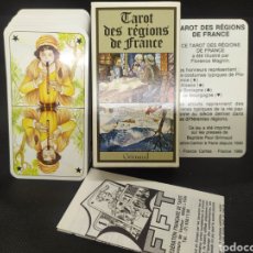 Barajas de cartas: TAROT DES RÉGIONS DE FRANCE. FRANCE CARTES GRIMAUD 1986 . SIN USAR.