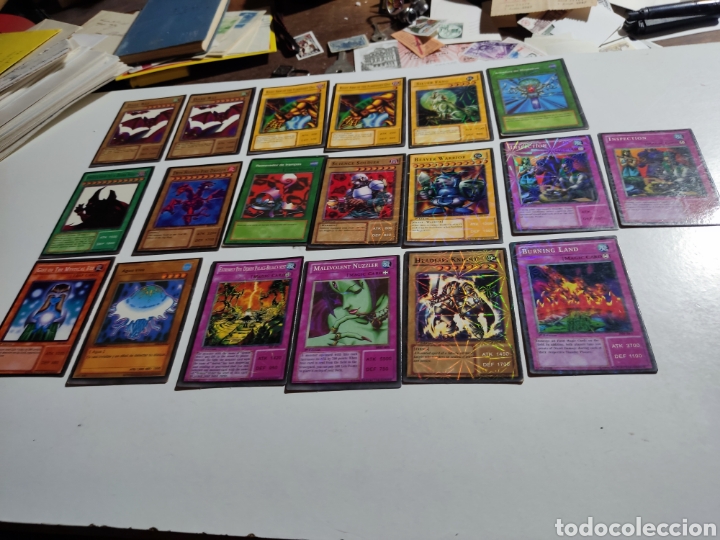 Barajas de cartas: 19 cartas yu gi oh - Foto 1