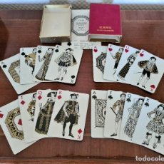 Jeux de cartes: BARAJA DE PÓKER DE LOEWE, COLECCIÓN MODA EUROPEA S. XVII, DIBUJOS MARGOT HAMILTON HILL. Lote 358959940