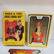 Barajas de cartas: TAROT JAMES BOND 007. TAROT DE COLECCIONISTAS.. Lote 359904065