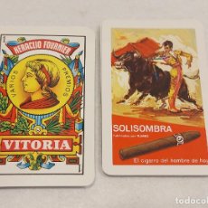 Jeux de cartes: BARAJA FOURNIER / DORSO SOLISOMBRA / COMPLETA 40 NAIPES / SIN CAJA.. Lote 363524315