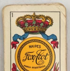 Barajas de cartas: BARAJA DE NAIPES ESPAÑOLA FOZ TROT, H. DE HERACLIO FOURNIER, VITORIA, DE 1890.. Lote 363774265