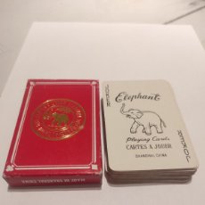 Barajas de cartas: BARAJA DE CARTAS ELEPHANT MADE IN SHANGHAI. Lote 365897581