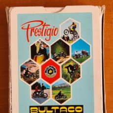 Barajas de cartas: BARAJA PUBLICIDAD BULTACO COMPAÑÍA ESPAÑOLA DE MOTORES SA PRESTIGIO - MOTOCICLISMO FOURNIER VITORIA. Lote 365909106