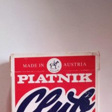 Barajas de cartas: PIATNIK CLUB POKER MADE IN AUSTRIA. Lote 366108366