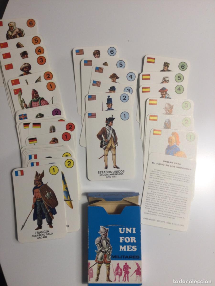 Barajas de cartas: Baraja juego de los uniformes - Foto 2