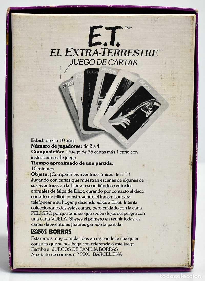 Barajas de cartas: Juego de cartas E.T. El Extraterrestre - Foto 3