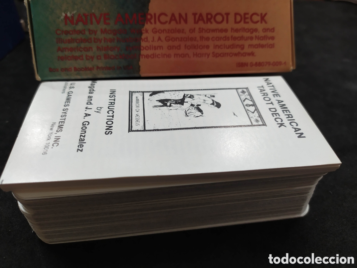 Barajas de cartas: Tarot coleccion. Native American Tarot Deck. 1982 - Foto 5