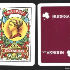 Barajas de cartas: 1 BARAJA ANTIGUA DE CARTAS ESPAÑOLA BUDESA / SA USADAS EN BUEN ESTADO 50 CARTAS