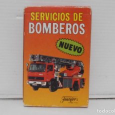 Barajas de cartas: BARAJA DE CARTAS, SERVICIOS DE BOMBEROS, COMPLETA NUEVA A ESTRENAR, FOURNIER VITORIA, SPAIN. Lote 374606524
