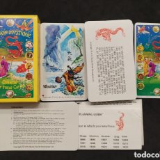 Barajas de cartas: TAROT DE COLECCIÓN. DRAGON MYSTIQUE. CHINESE FORTUNE CARDS 1976. SIN USAR.