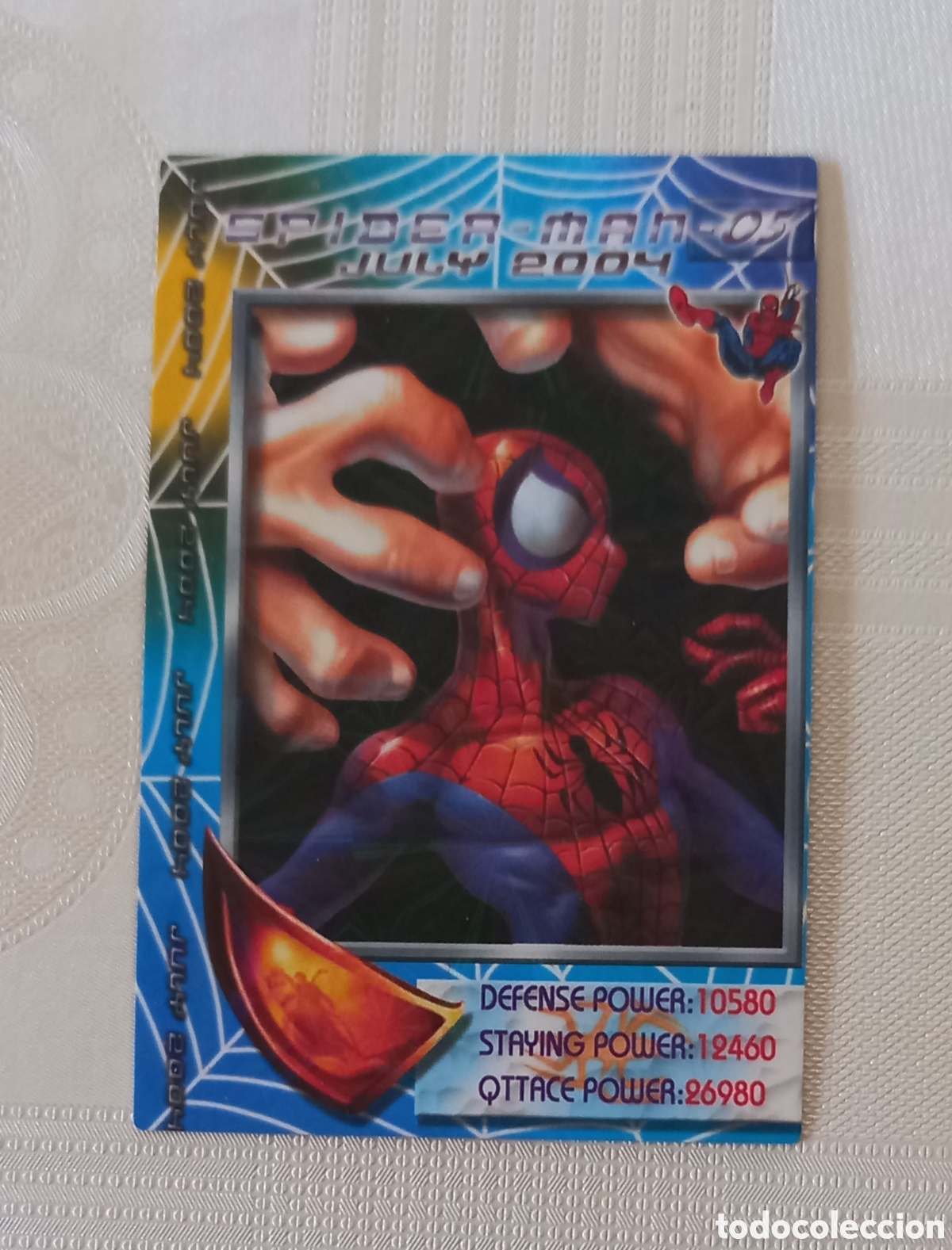 tarjeta spider man 2 julio 2004 nº 5 - Buy Antique children's playing cards  on todocoleccion