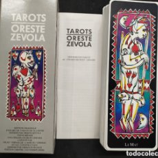 Barajas de cartas: TAROT DE COLECCIÓN. TAROT ORESTE ZEVOLA. 1989 GRIMAUD. ED LIMITADA.